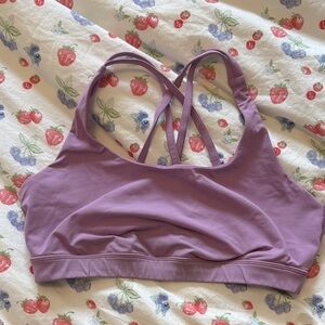 lululemon athletica Energy Purple Sports Bra